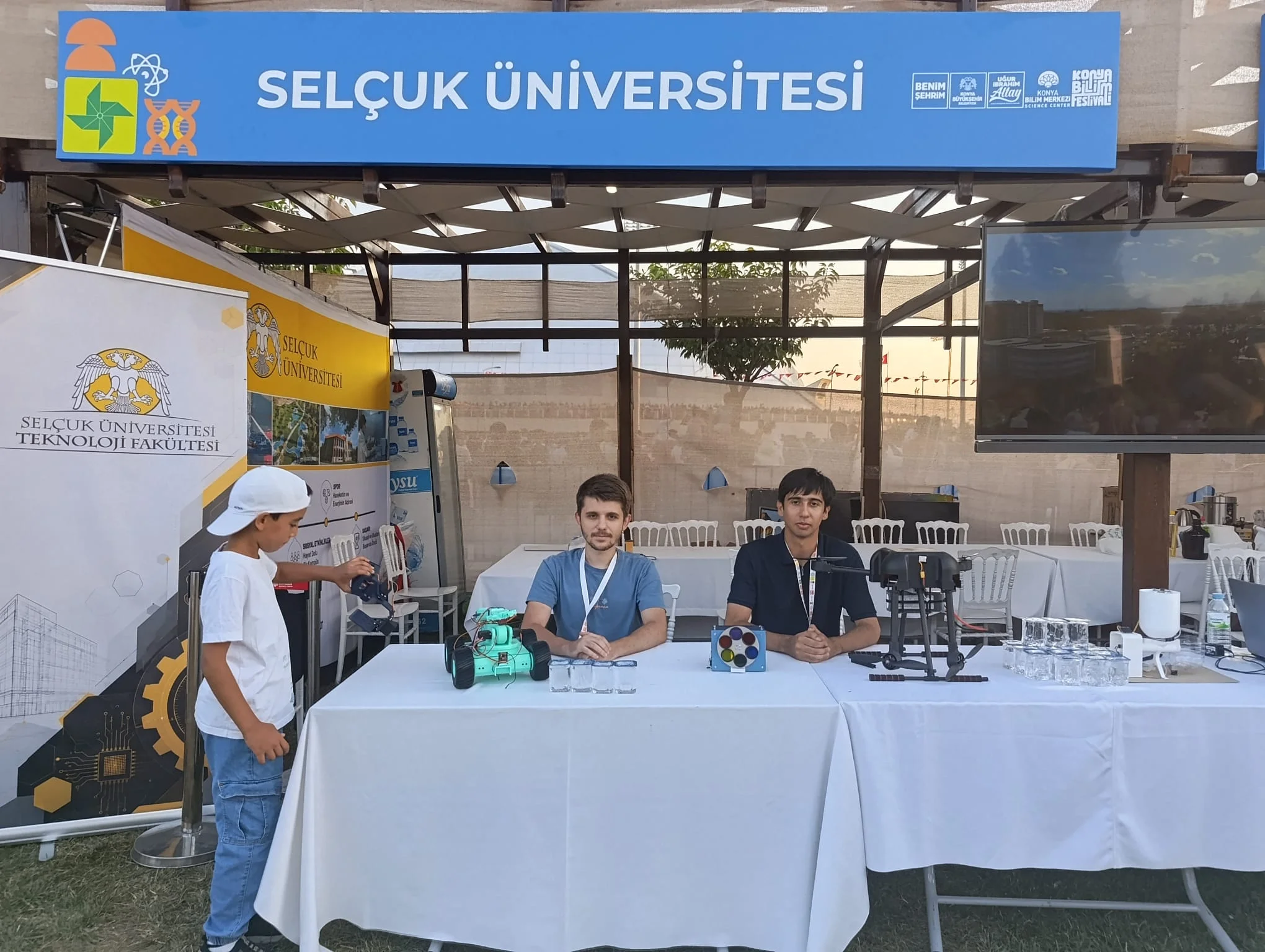 Konya Bilim Festivali’nde Teknoloji Fakültemizin Projelerine Büyük İlgi